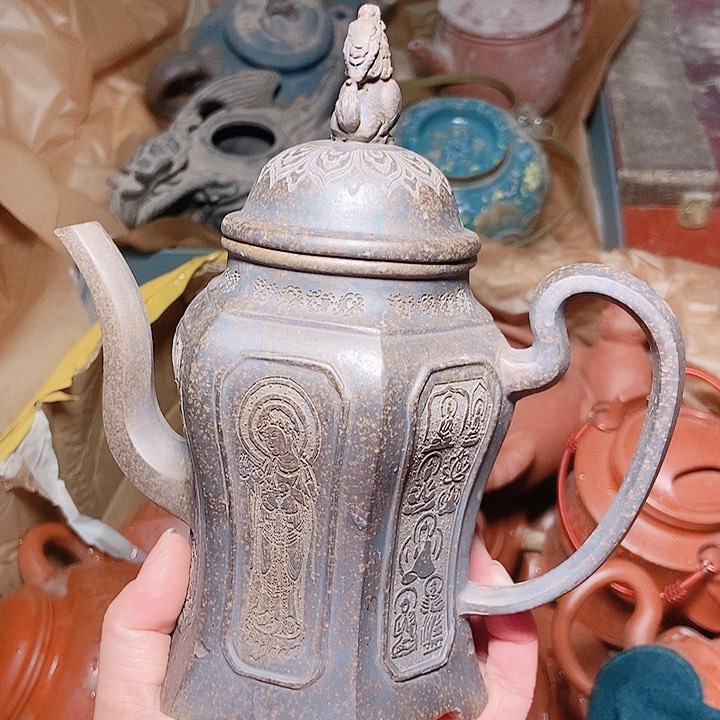 紫砂茶杯宜兴紫砂手工制作