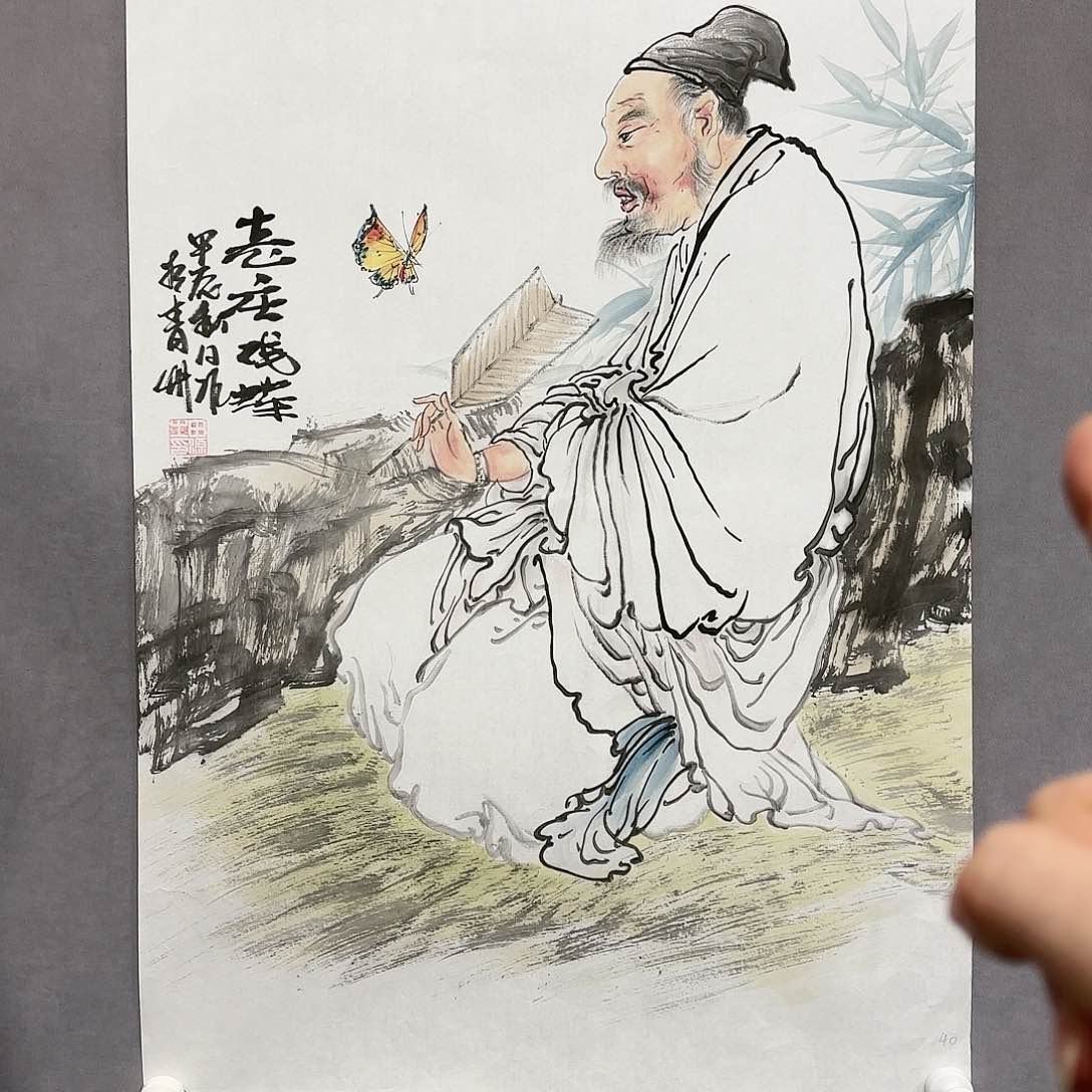 国画国画纯手绘作品请放心去藏