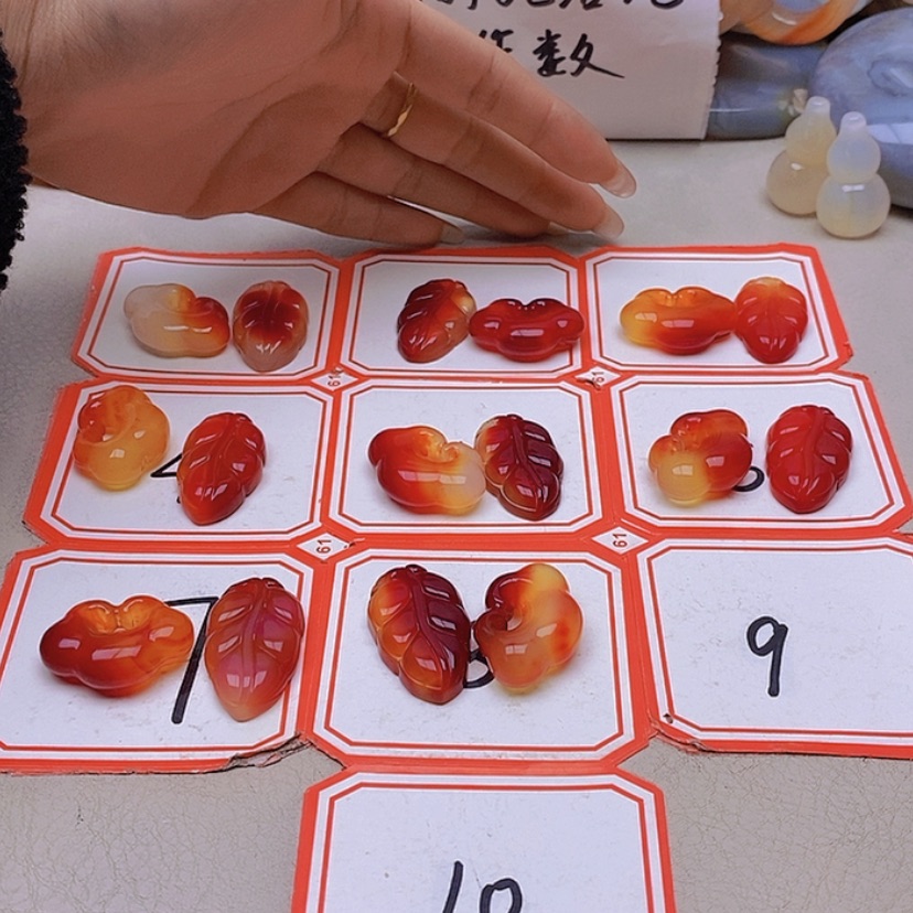 【闪购商品】未镶嵌玛瑙/玉髓珠宝半成品笑**生