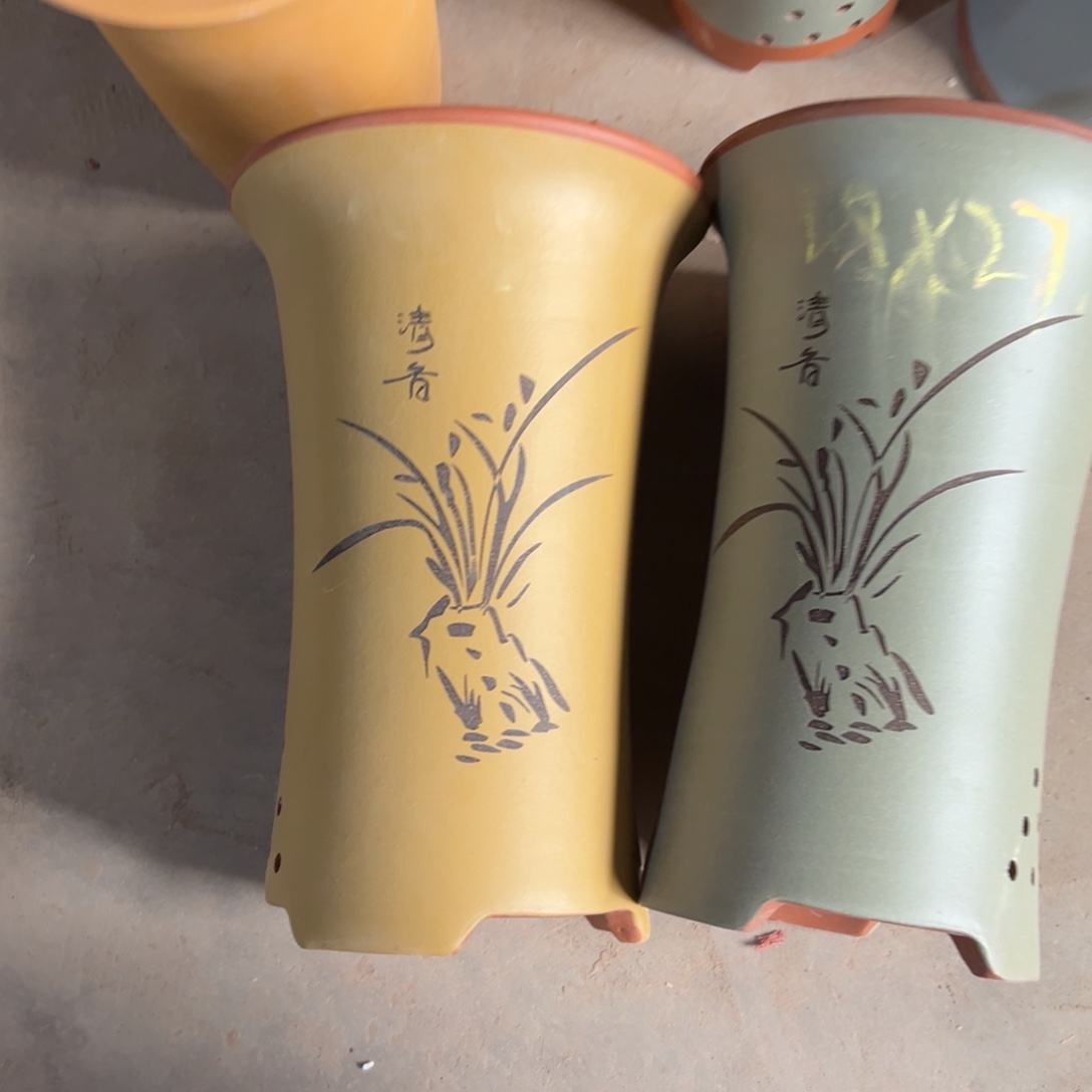 宜兴川阁紫砂花盆