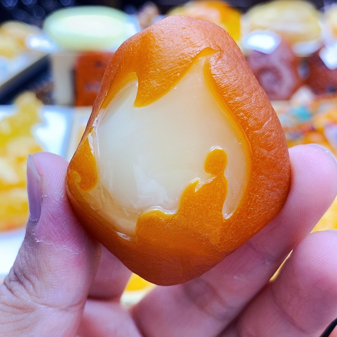 蜜蜡颈饰未镶嵌天然保真假一赔十63