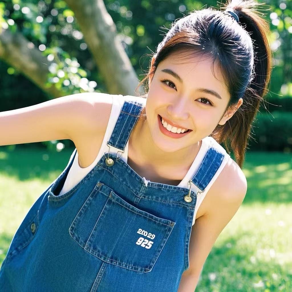 2025夏季新款休闲风学院风时尚显瘦中长款辣妈减龄宽松背带裙