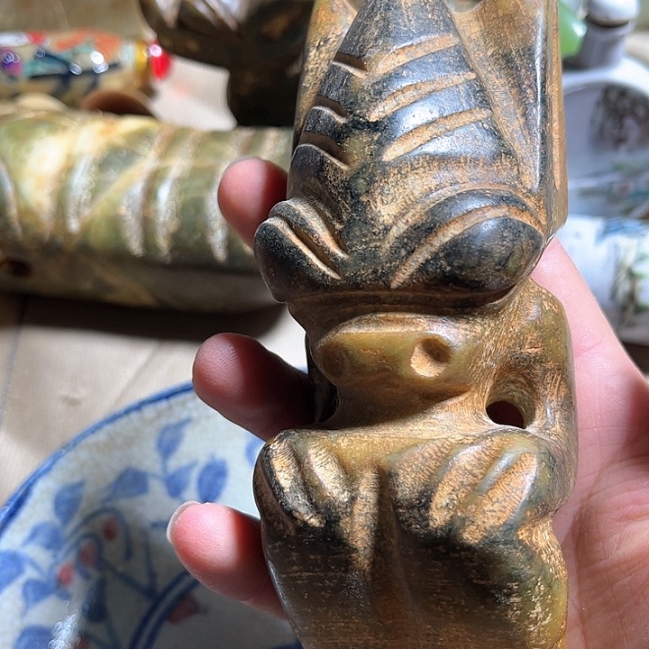 紫金钵盂菩提把件