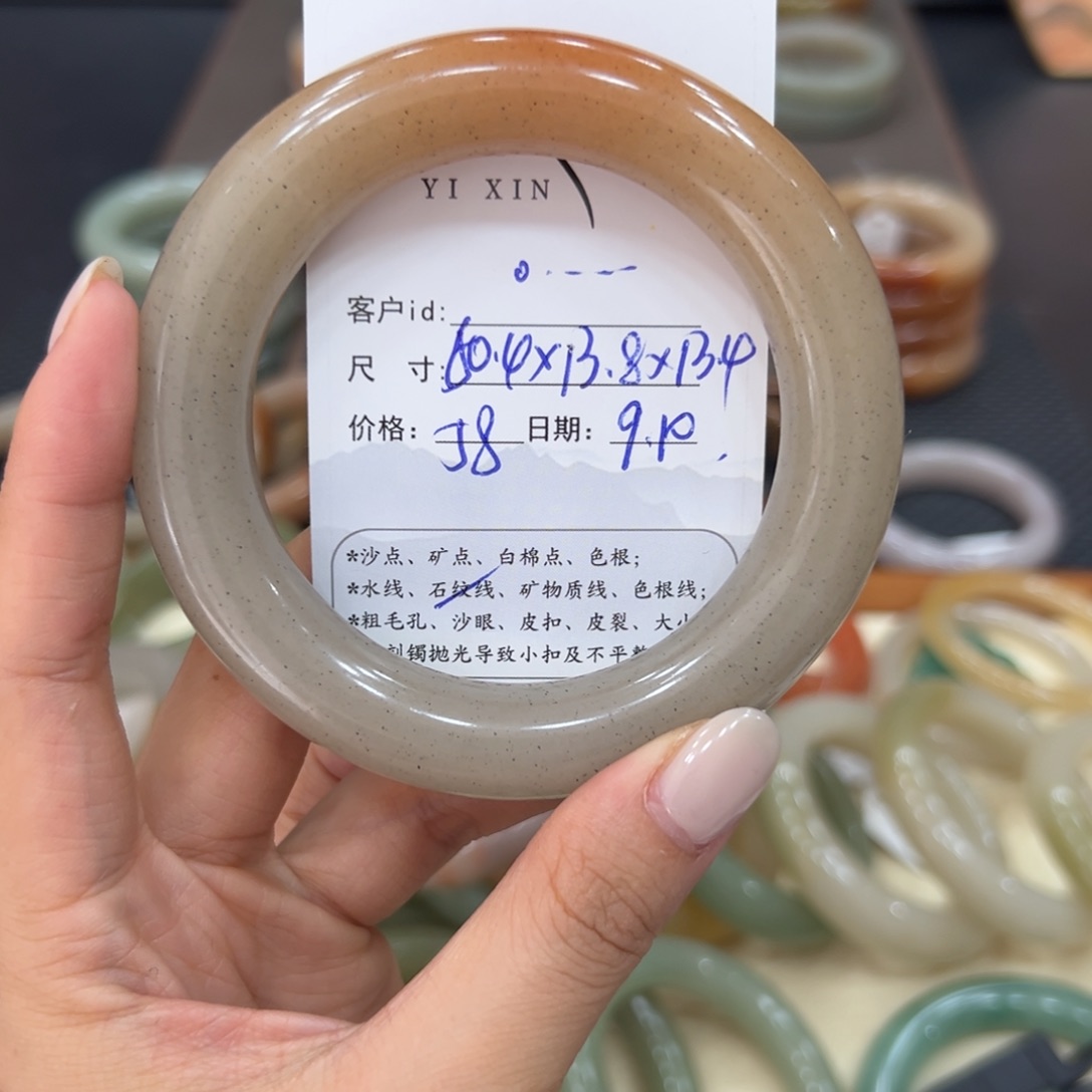 。***…未镶嵌手镯石英质玉
