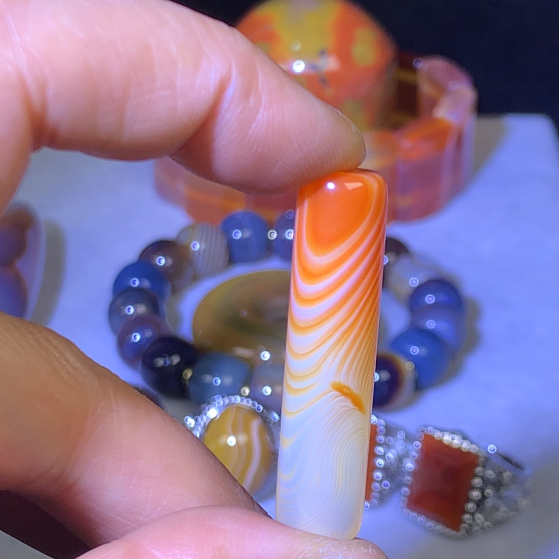 玛瑙/玉髓未镶嵌颈饰