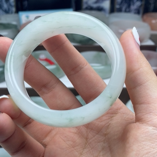 石英质玉（金丝玉）未镶嵌手镯