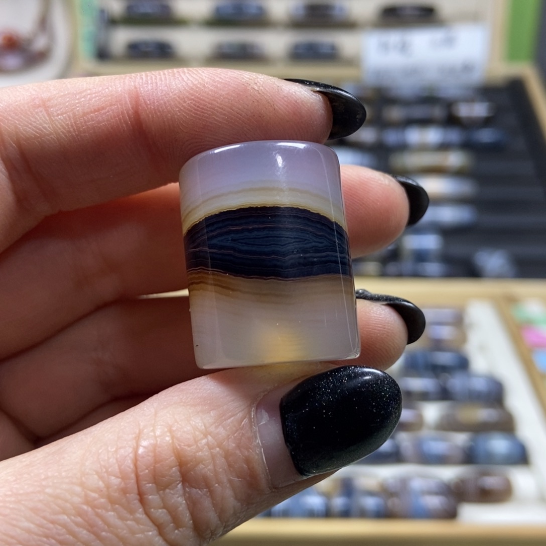 文***9玛瑙/玉髓未镶嵌颈饰