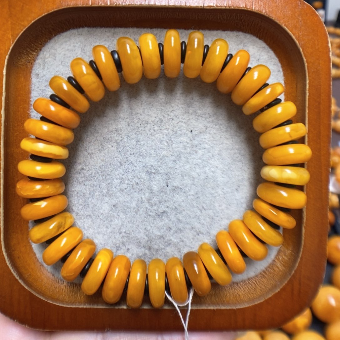 蜜蜡手串未镶嵌蜜蜡