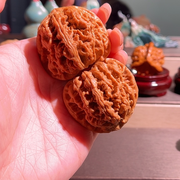 文玩核桃把件全品四座楼