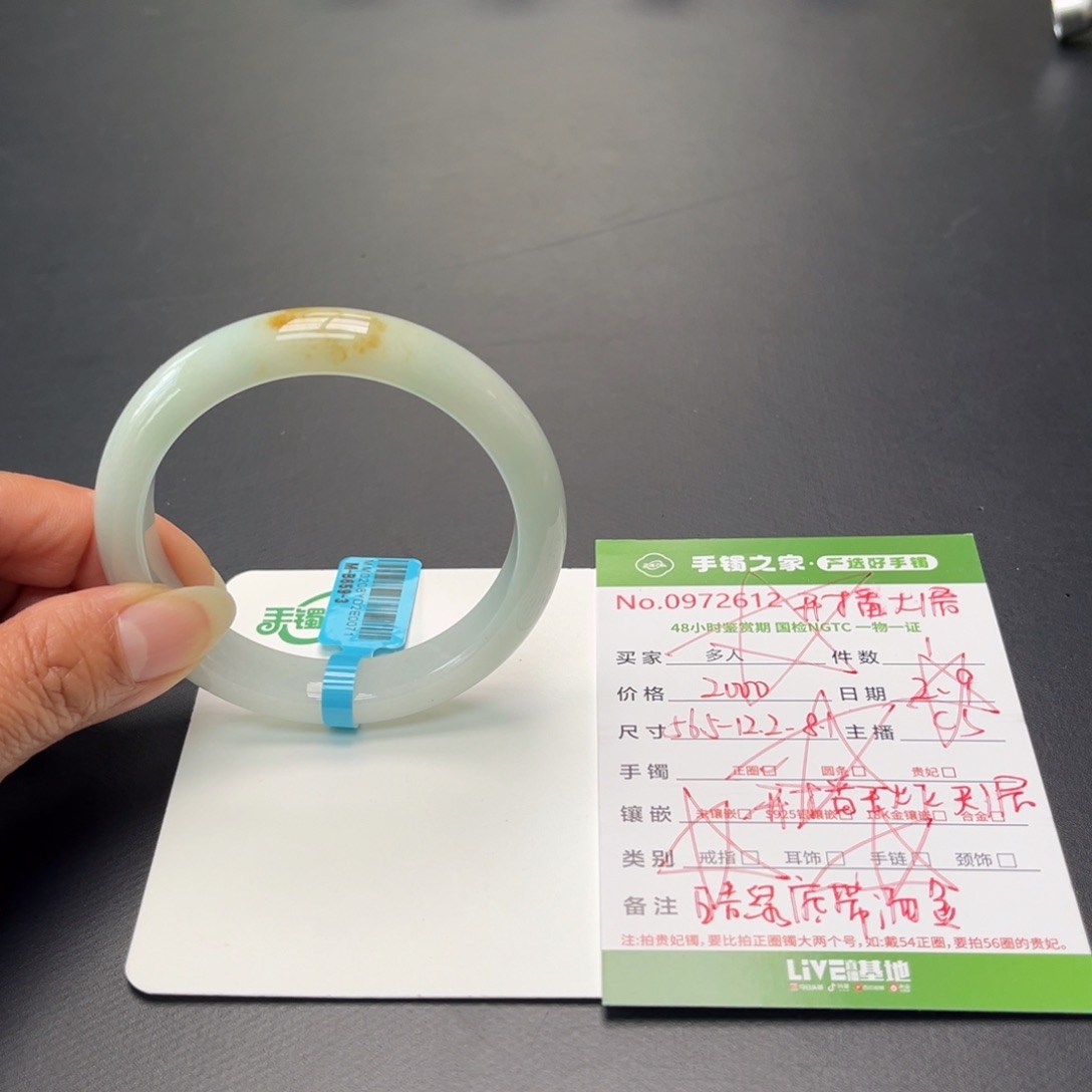 翡翠手镯未镶嵌多人
