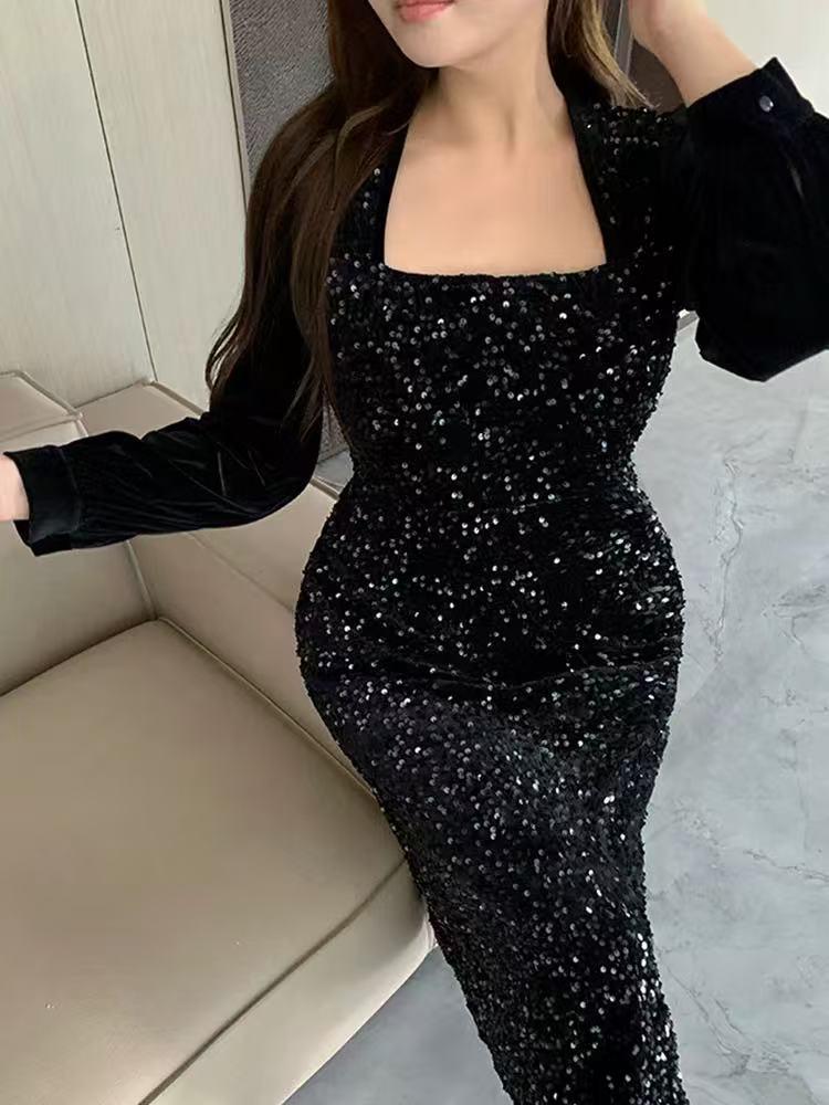 宁宁家网红微胖大码连衣裙