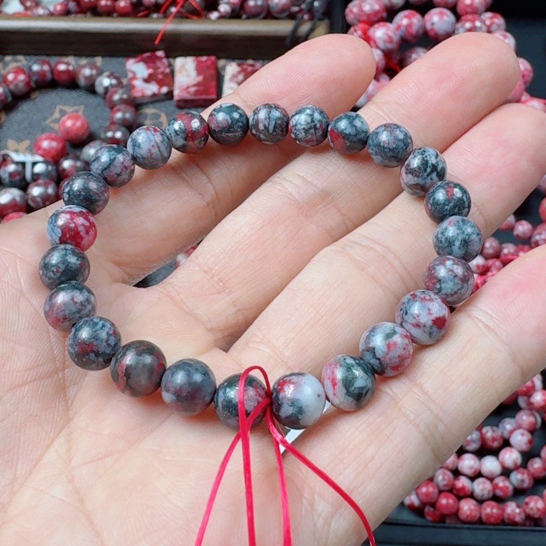 天然辰砂天然原石卡7