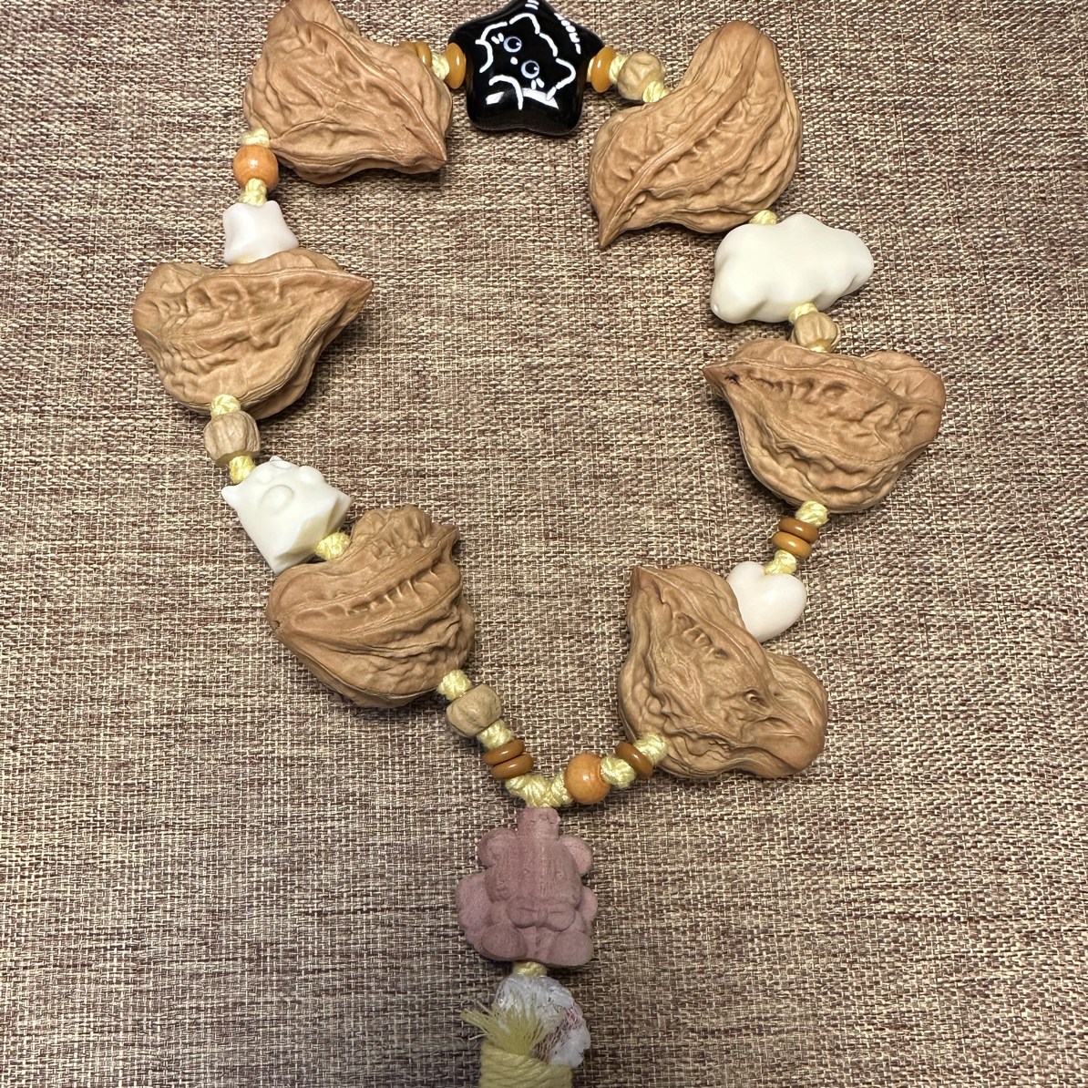 野生秋子小核桃文玩异型小鸟精致独特