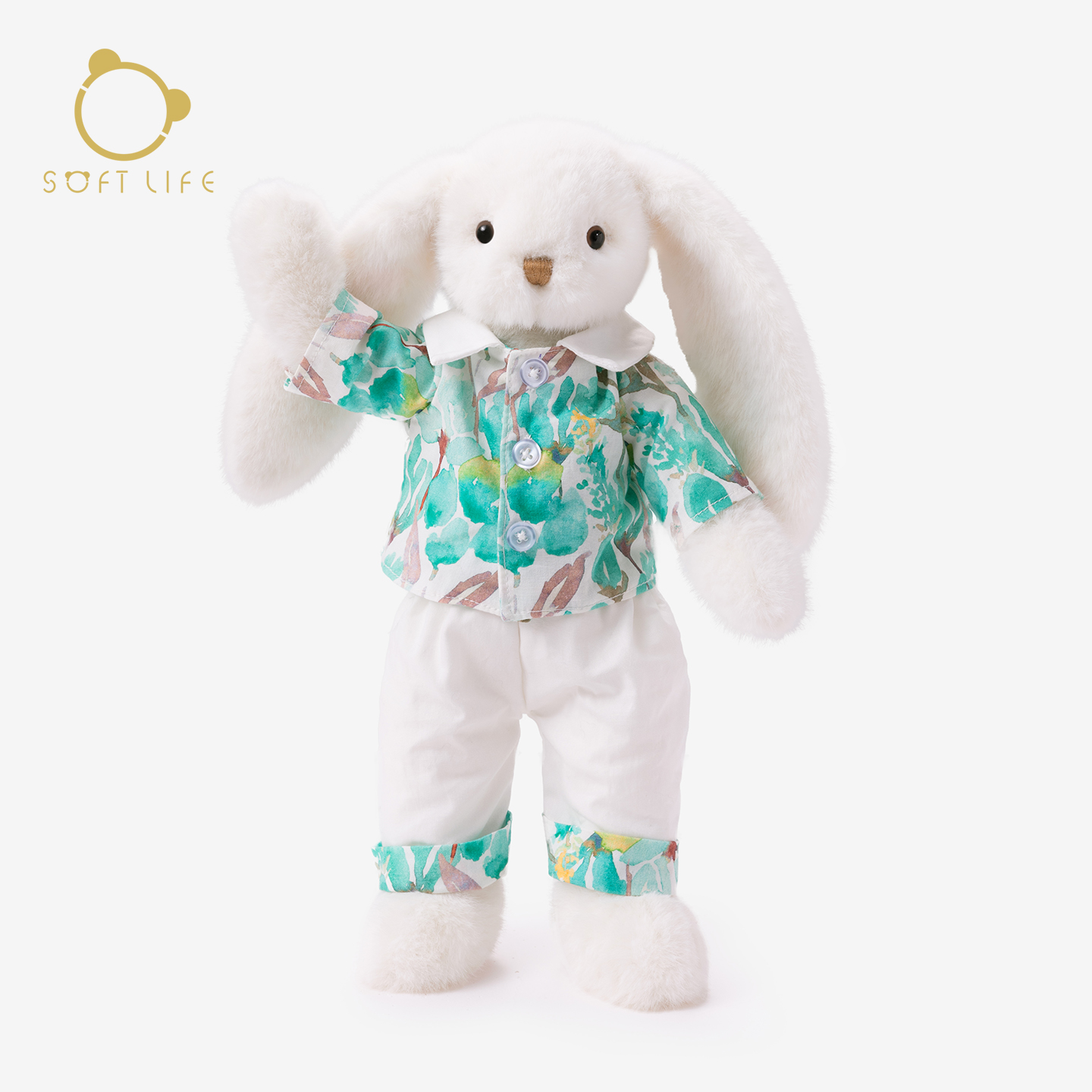 SOFT life兔子公仔毛绒玩具娃娃安抚陪伴睡觉抱可爱生日礼物女友