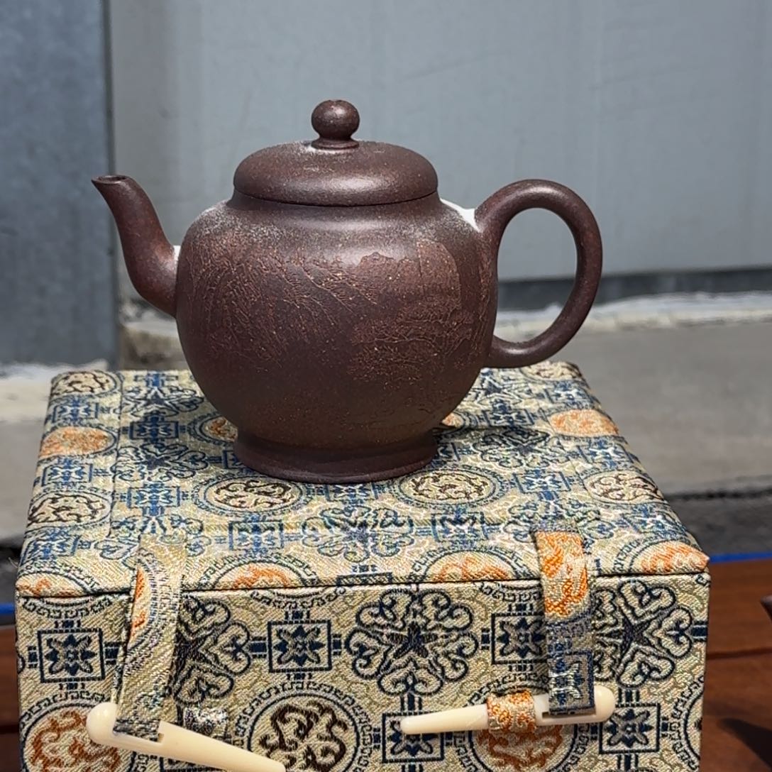 紫砂茶壶原矿原石的制作方法