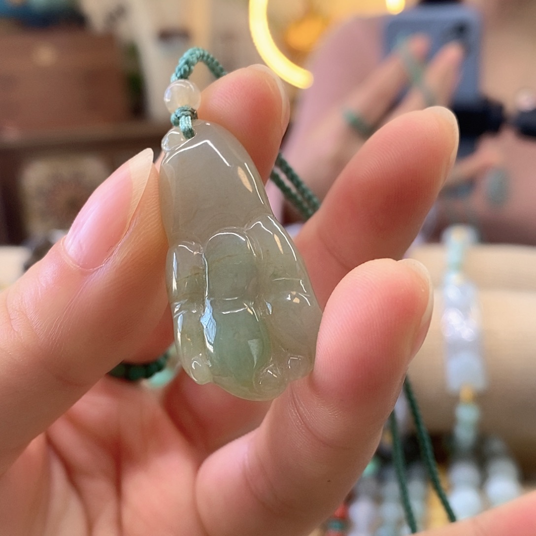 翡翠未镶嵌挂件翡翠挂件