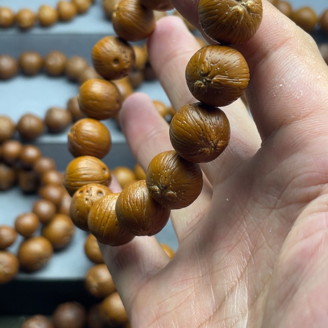 紫金鼠手串用****015尺寸纯圆