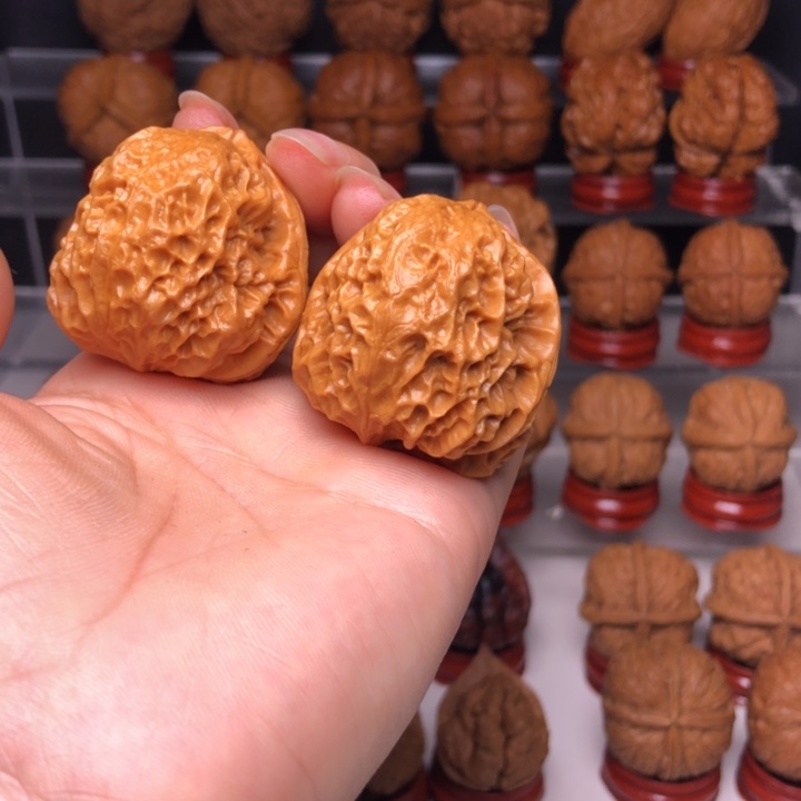 吊坠文玩核桃3碧波金蟾