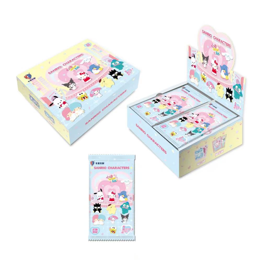 【吃吃】卡宝文创三丽鸥第五弹1元包卡牌