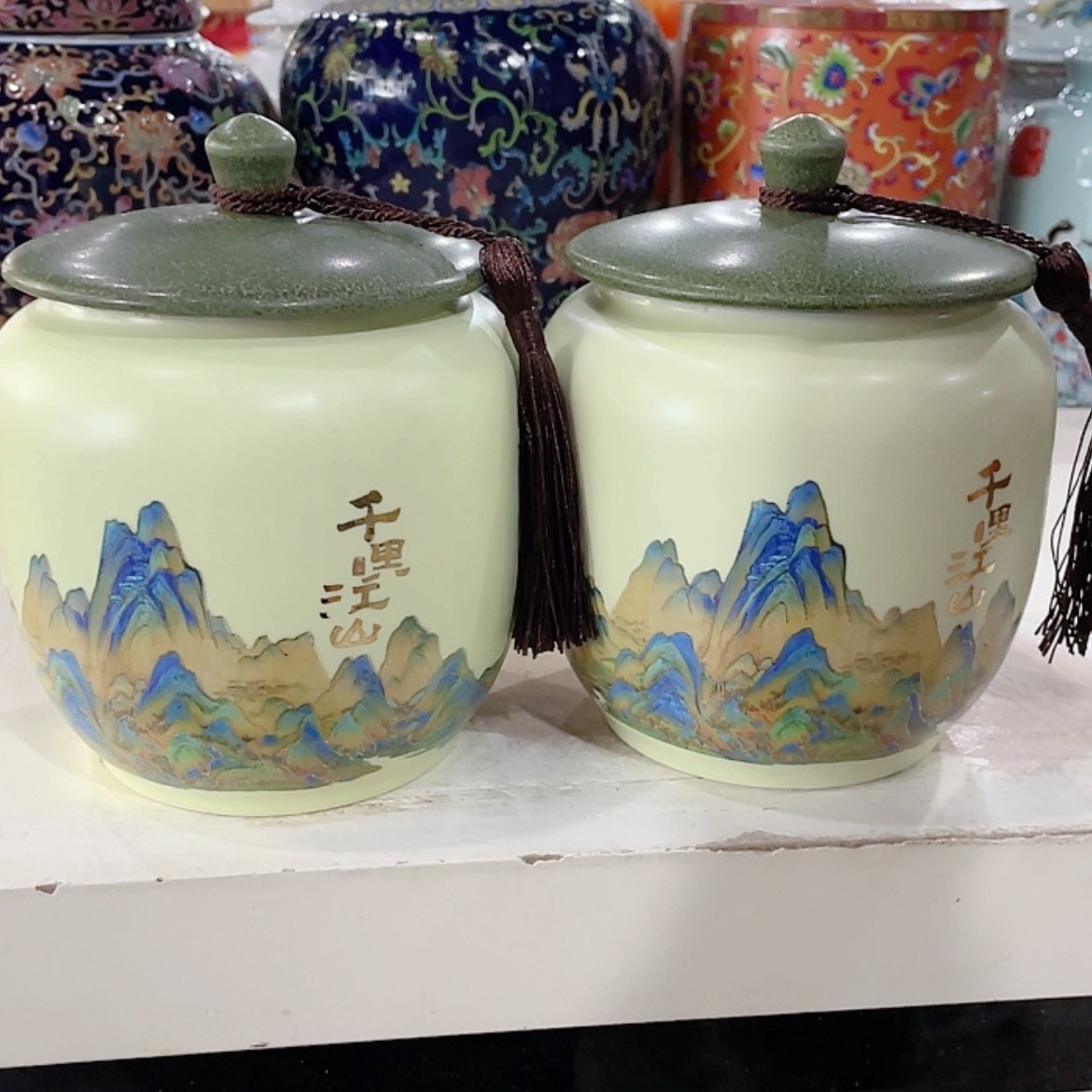 【闪购商品】罐陶瓷茶叶罐密封罐