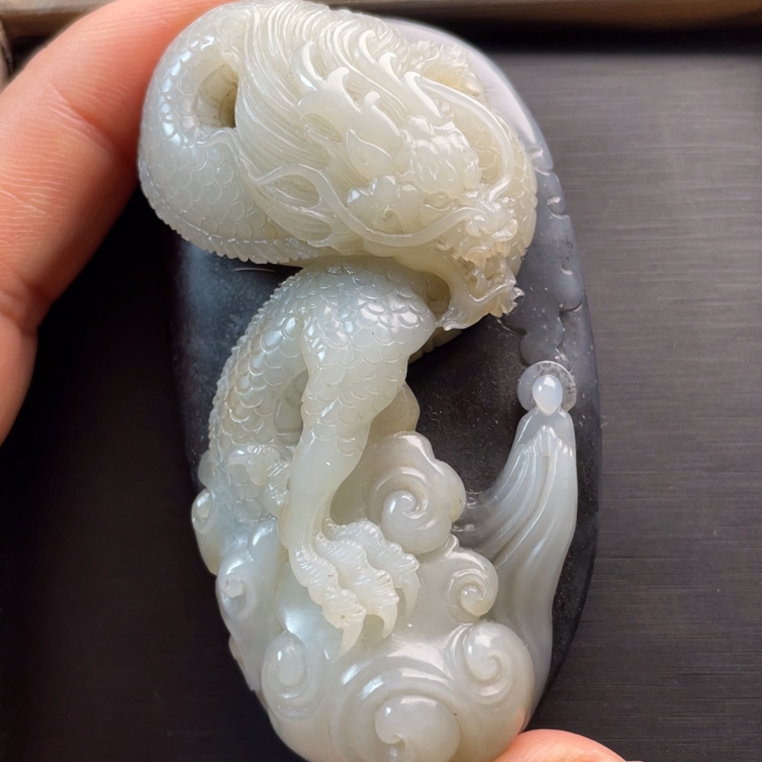 和田玉把件未镶嵌