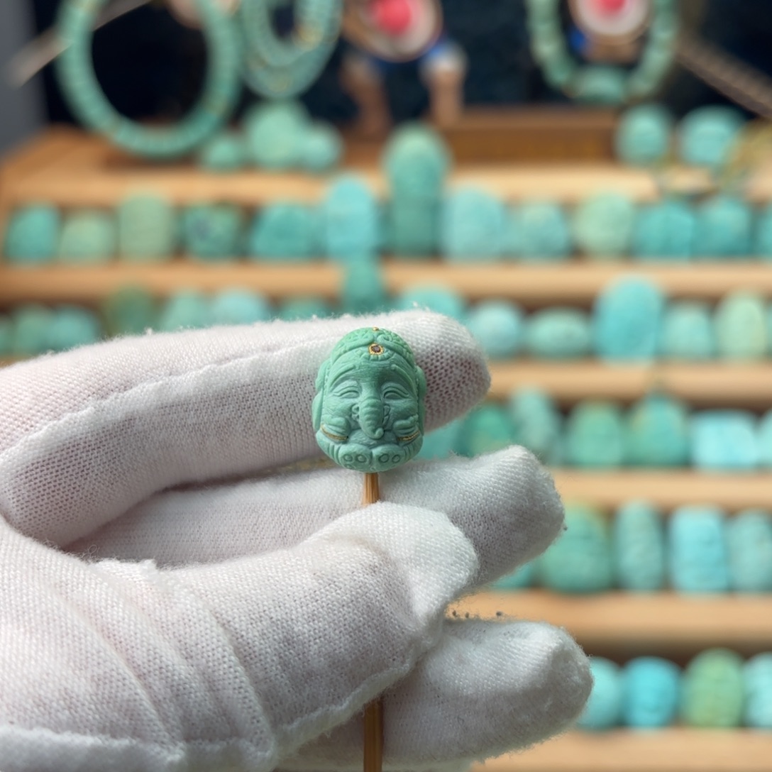 绿松石未镶嵌配饰