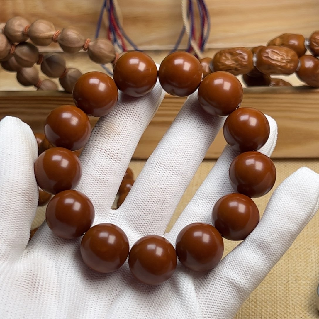 手串/手链橄榄核青**海1.75精品超小孔