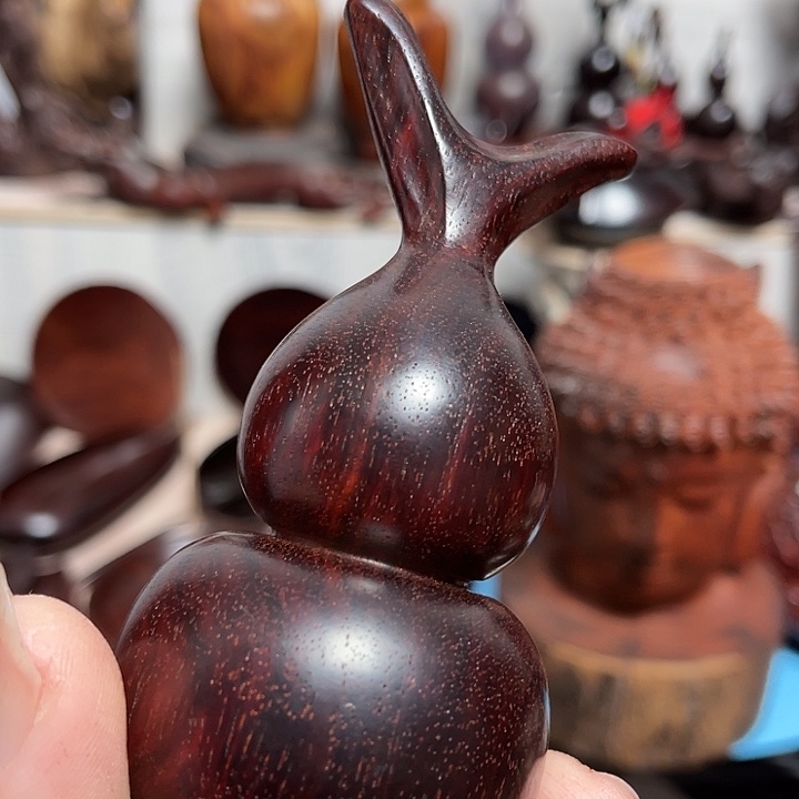 檀香紫檀（小叶紫檀）小叶紫檀葫芦