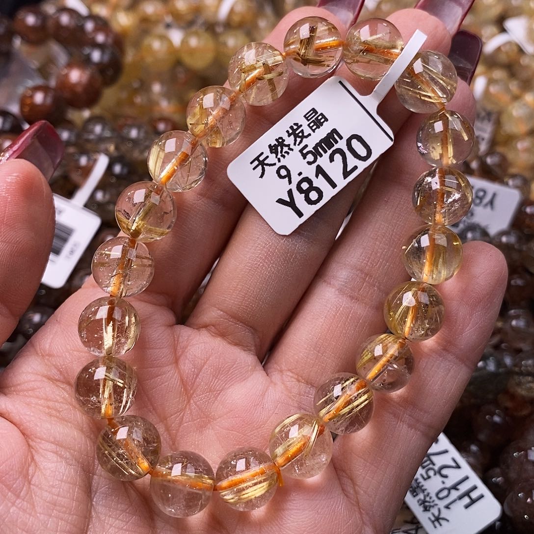 水晶手链未镶嵌水