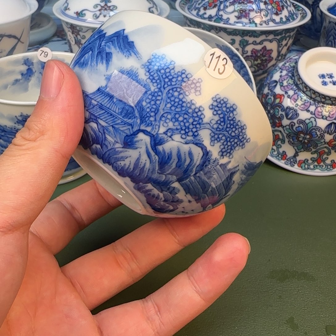 彦祖纯手工手绘茶具113