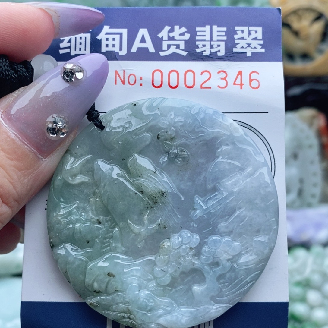吊坠(不含链)未镶嵌翡翠