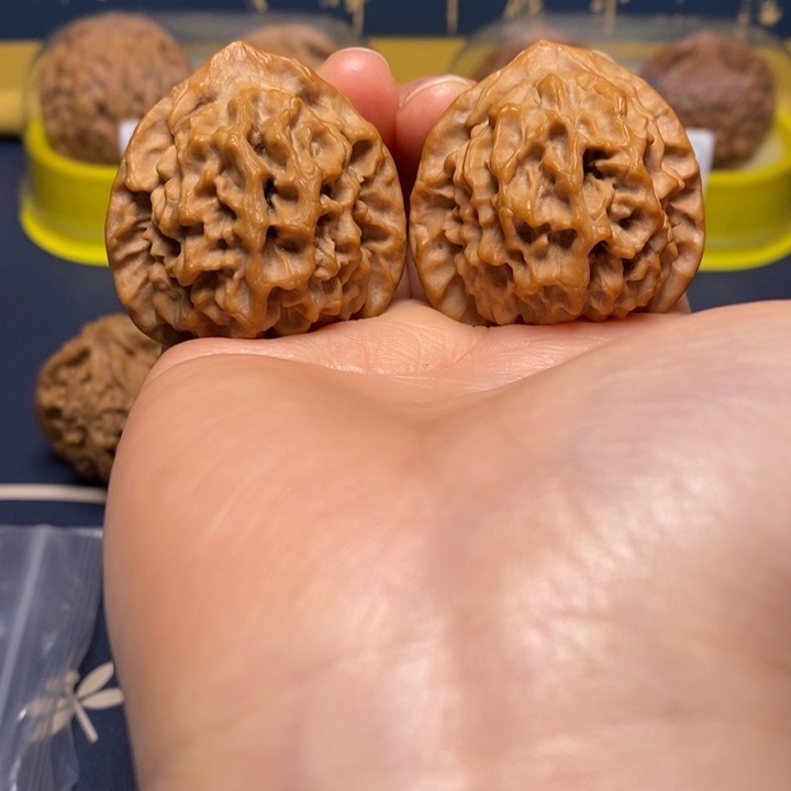 文玩核桃把件玄月