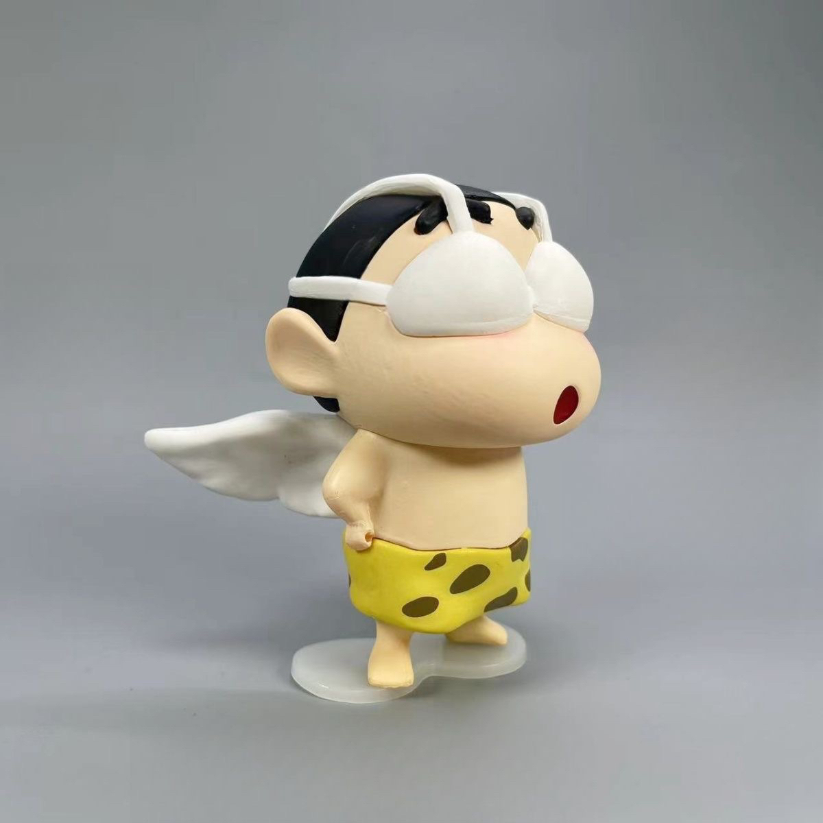 【清仓96号】天使眼罩蜡笔小新 原野新之助 可爱Q版模型摆件