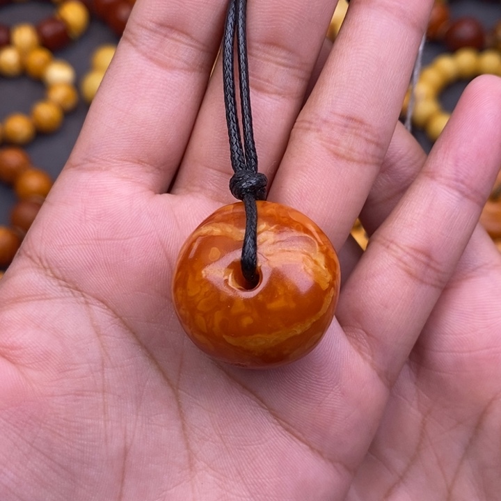 琥珀未镶嵌裸石蜜蜡L