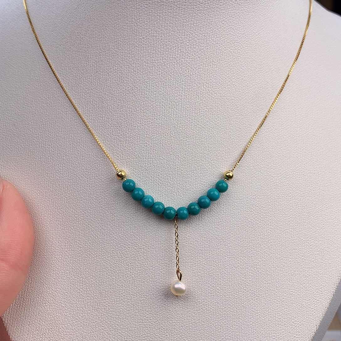 绿松石颈饰未镶嵌