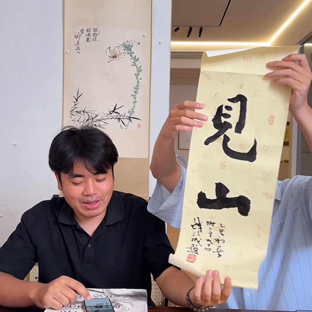 陶***野书法钱法成老师书法作品