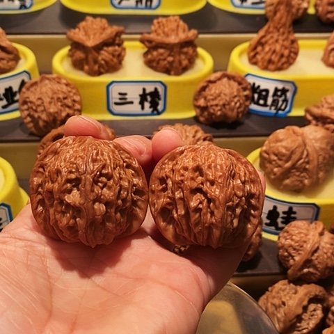 吊坠文玩核桃磨盘41