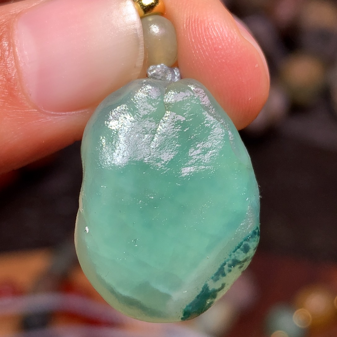 未镶嵌玛瑙/玉髓珠宝半成品