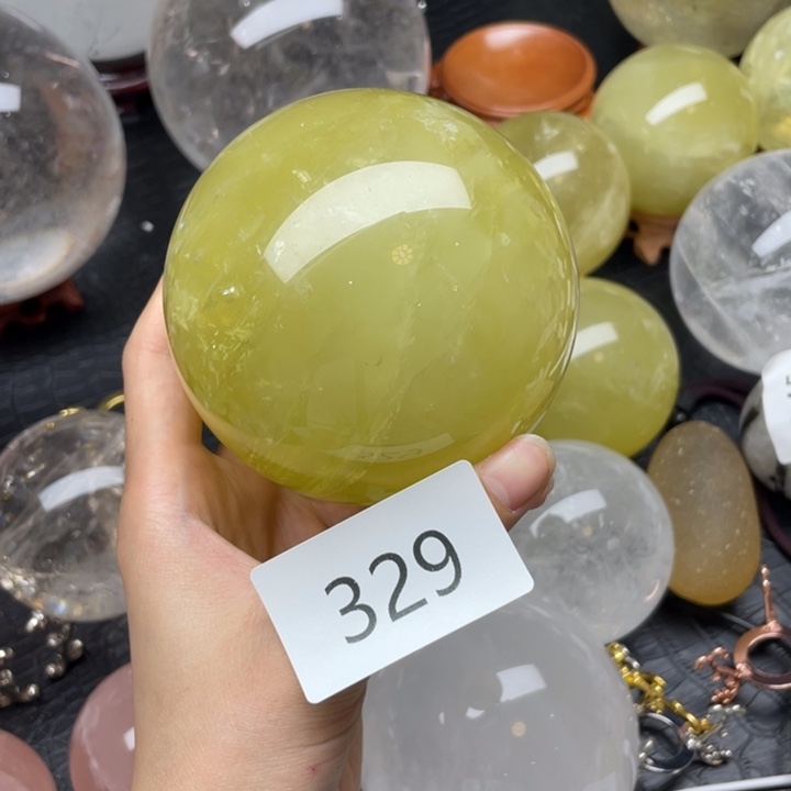古***韵未镶嵌摆件水晶329 9.1CM