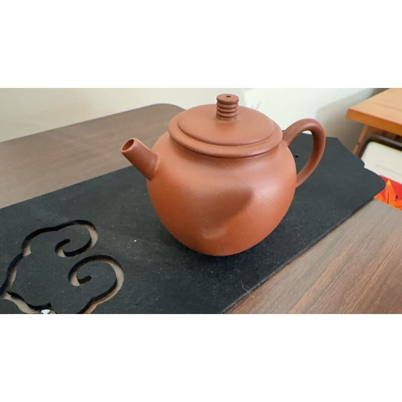 《红降坡高宫灯》120cc手工紫砂壶-sjhz