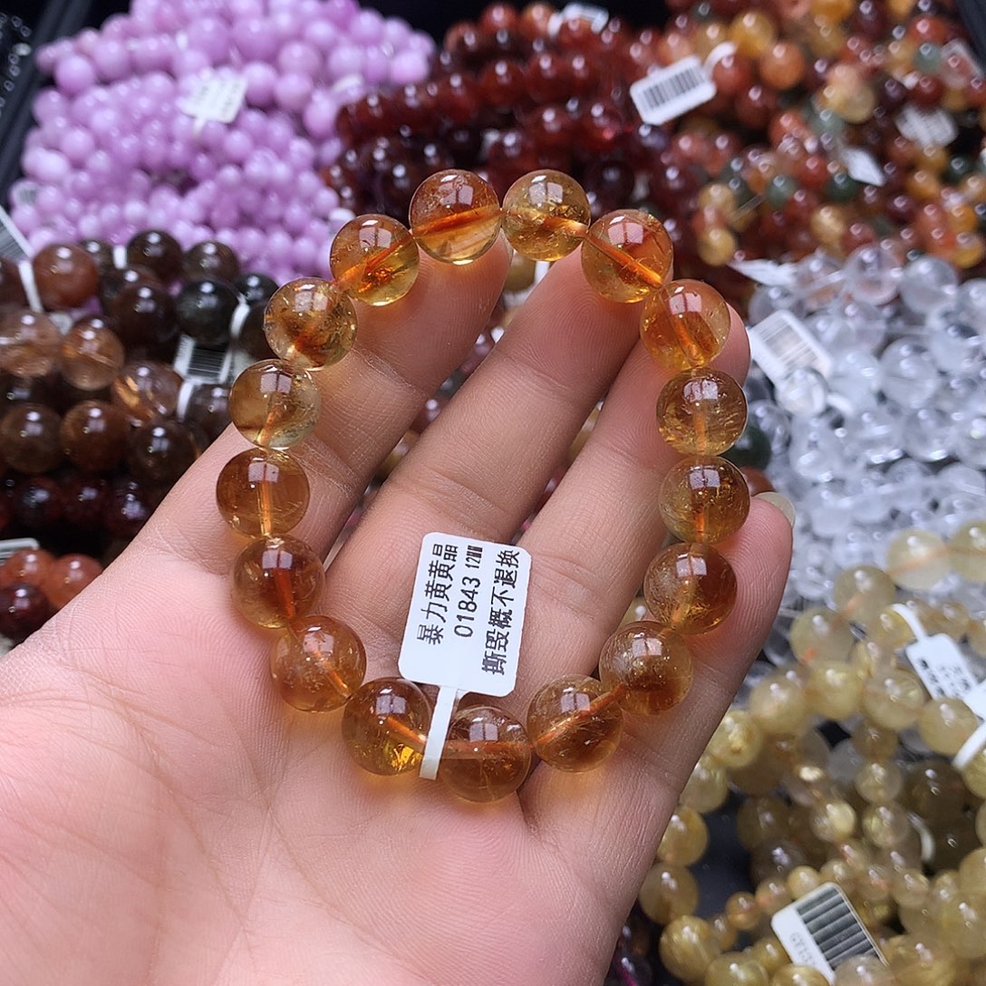 未镶嵌手链水晶，，