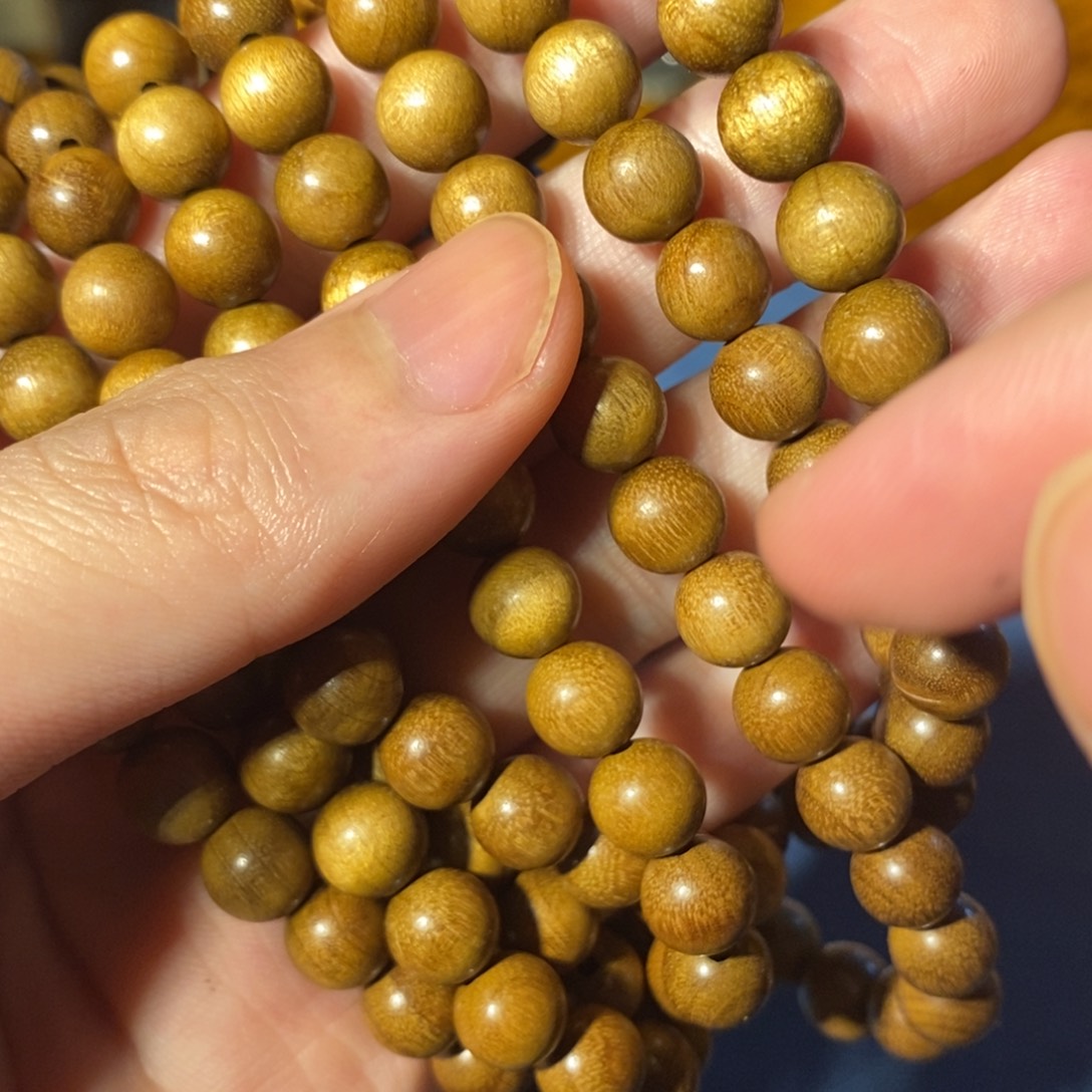 金丝楠金丝楠木金丝楠木手串0.8