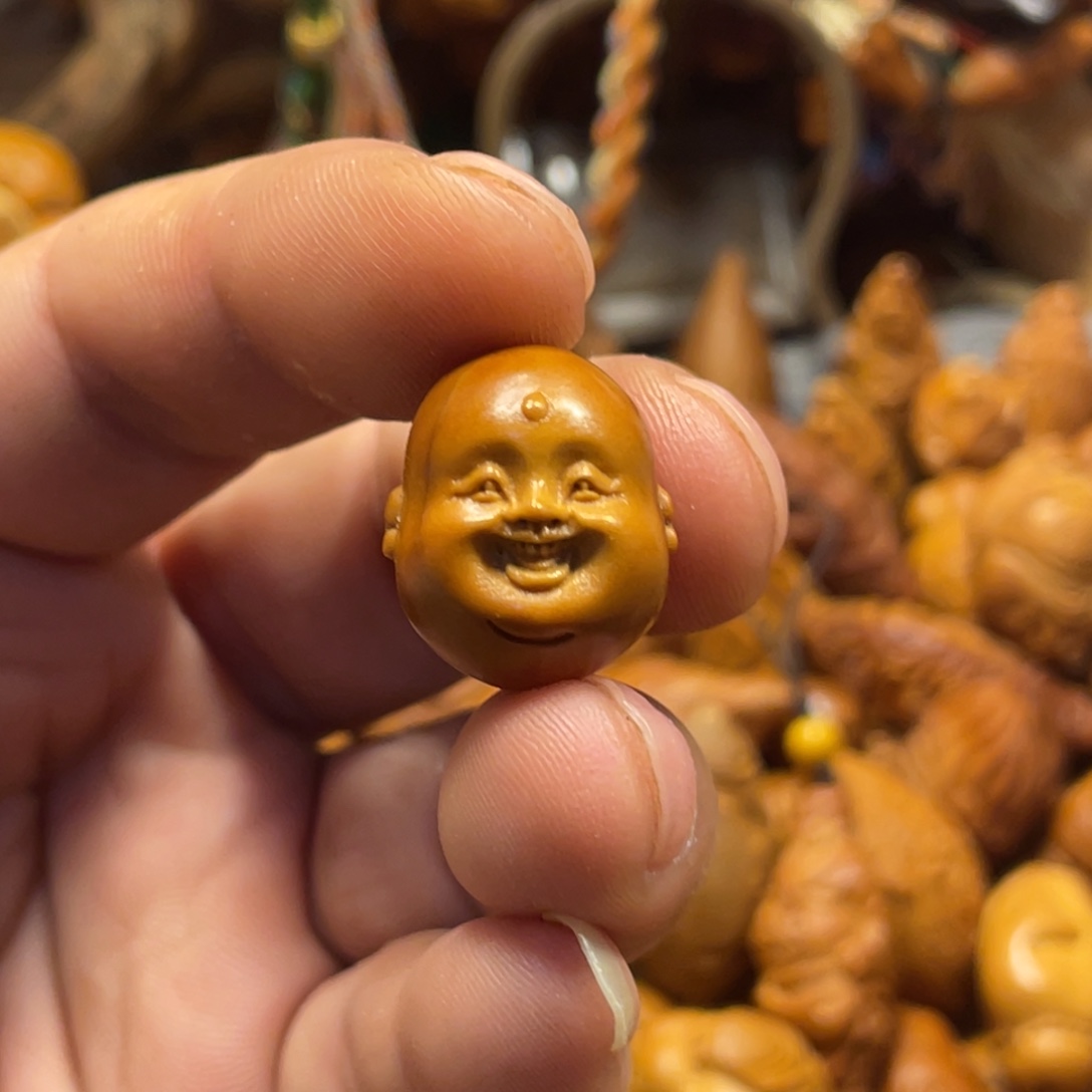 手串/手链橄榄核笑佛头474