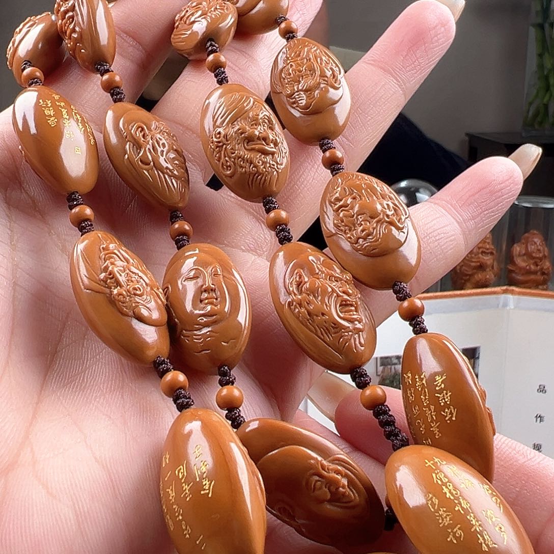 橄榄核吊坠橄榄核雕橄榄核