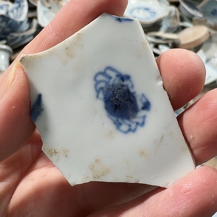 游***鹤瓷片瓷片标本，顺丰包邮