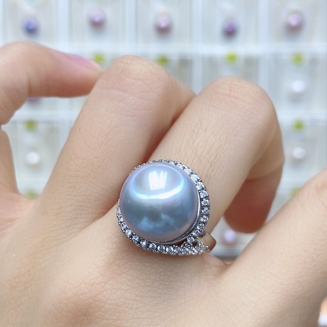 淡水珍珠颈饰合金