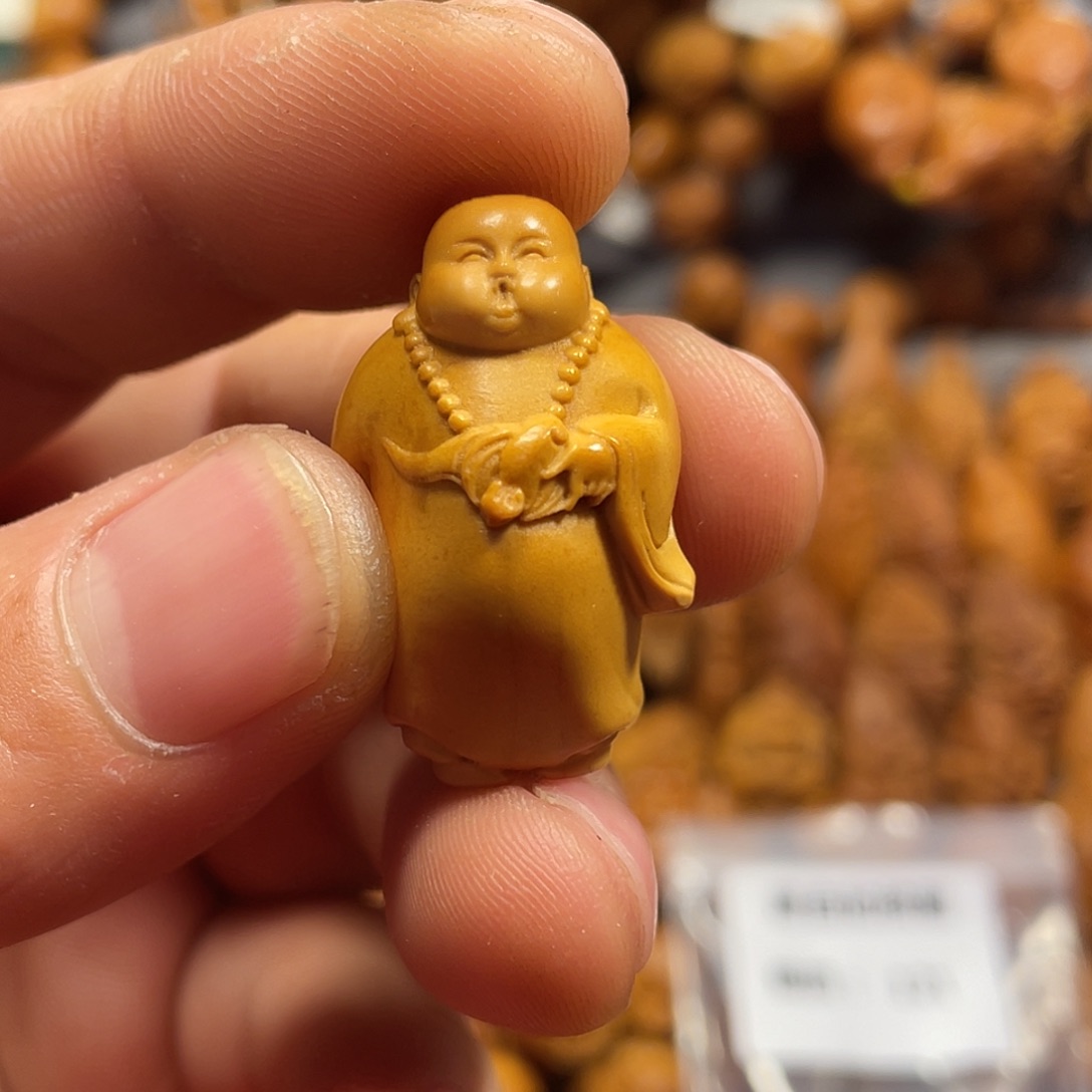 手串/手链橄榄核瑕疵弥勒285