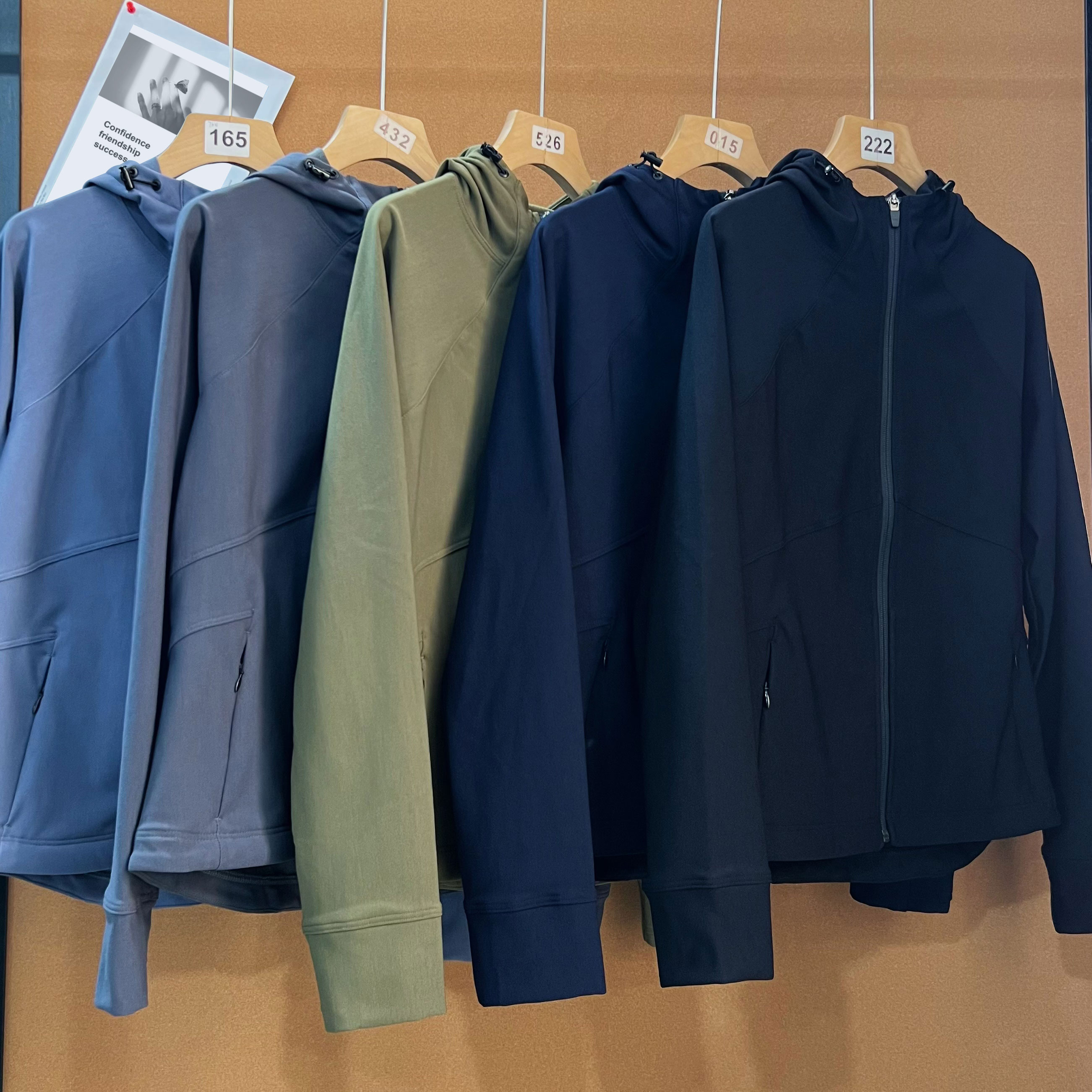 P620【小鸟式】舒展随心~秋冬加绒弹力修身女款外套