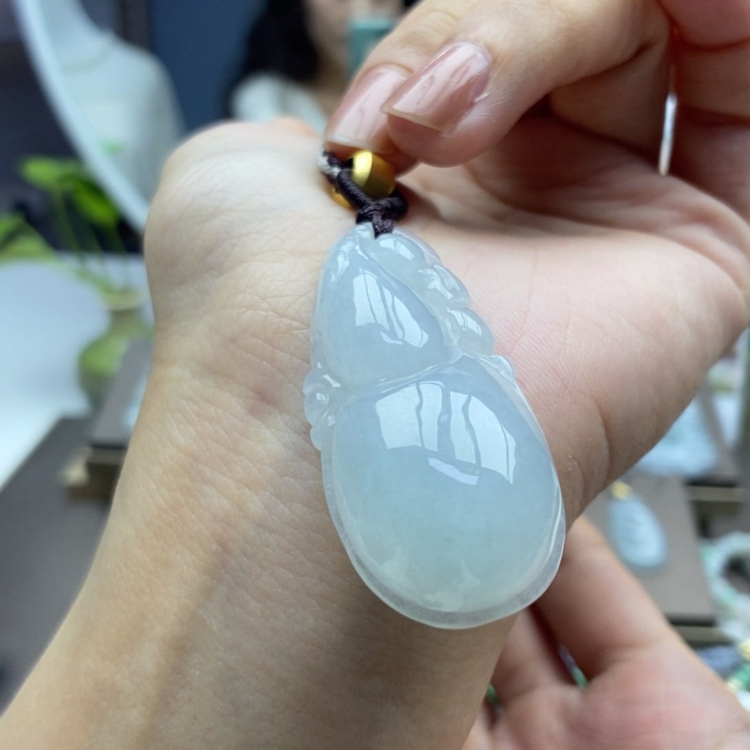 翡翠未镶嵌颈饰吊坠6