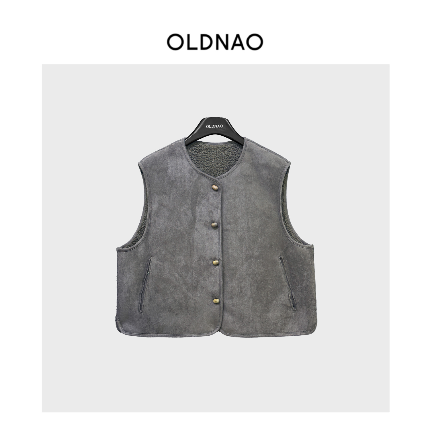 【OLDNAO】品牌订单线初剪两面穿马甲-SX-WZ53711
